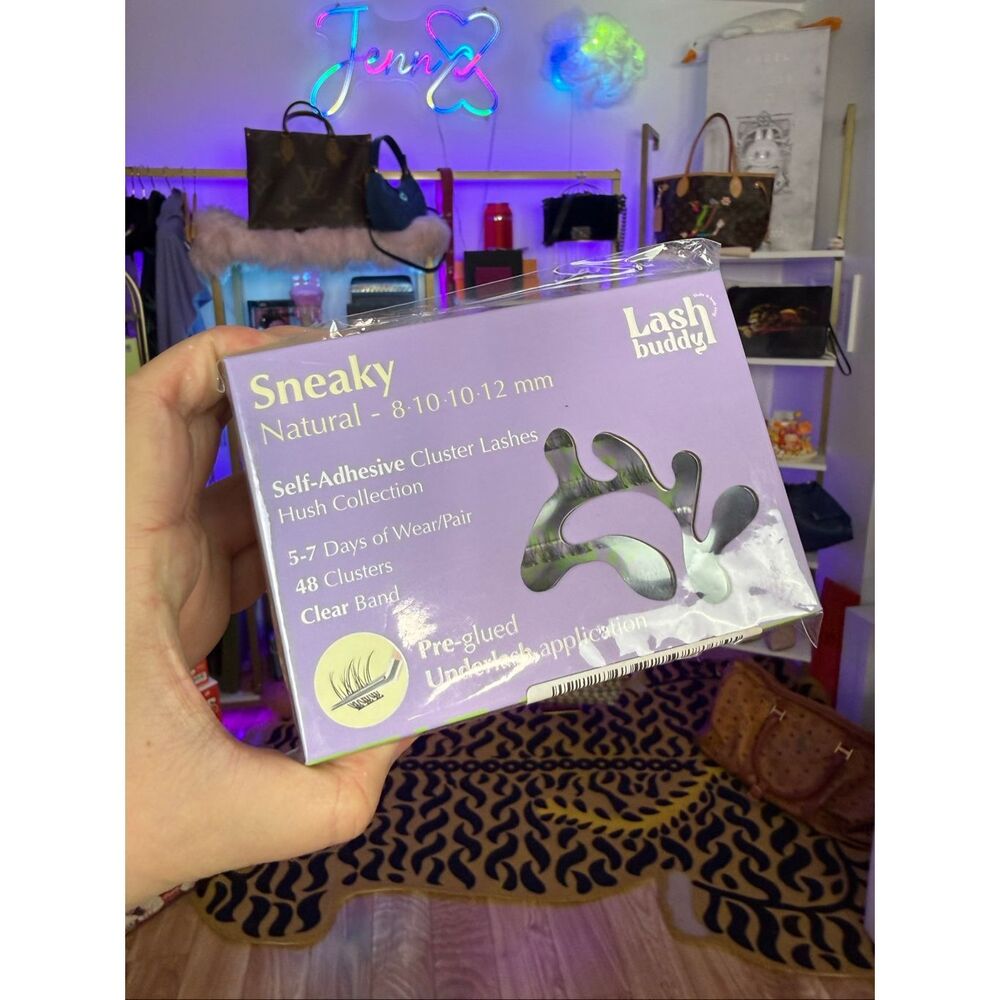 New Lash Buddy Self-Adhesive Eyelashes Natural Sneaky